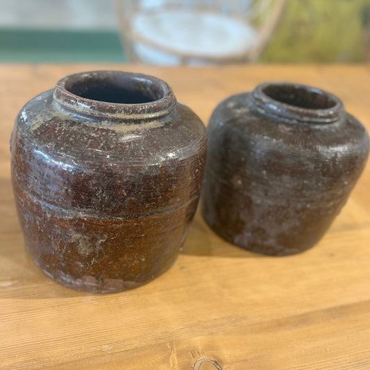 Antique Asian Small Vase